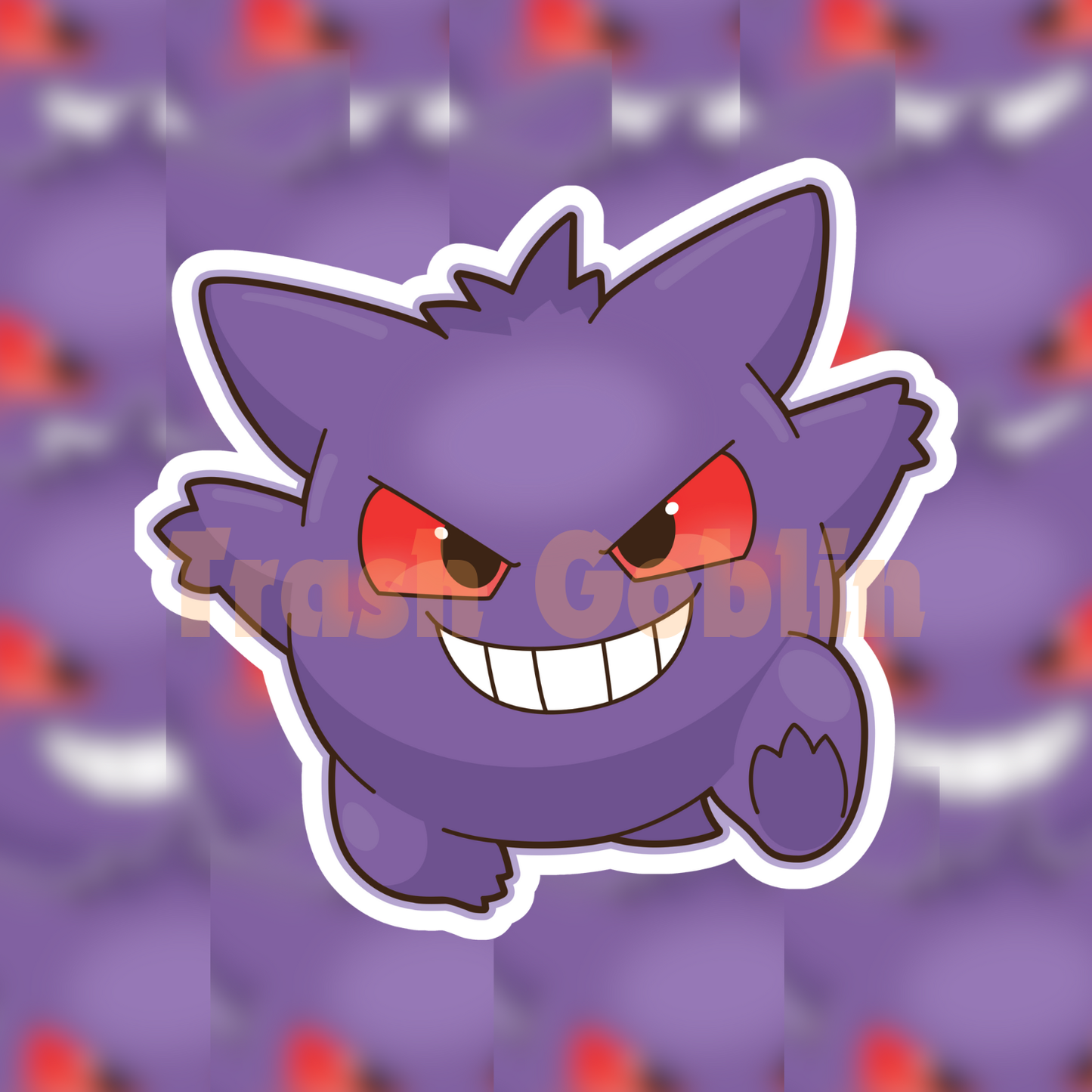 Gengar Chibi Sticker