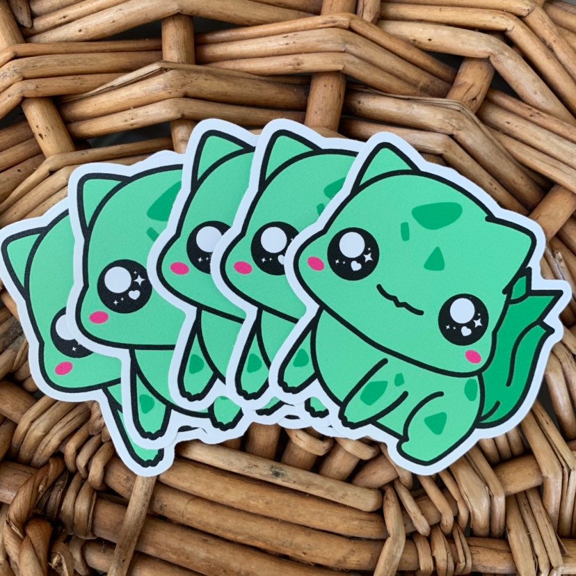 Bulbasaur Vinyl Sticker