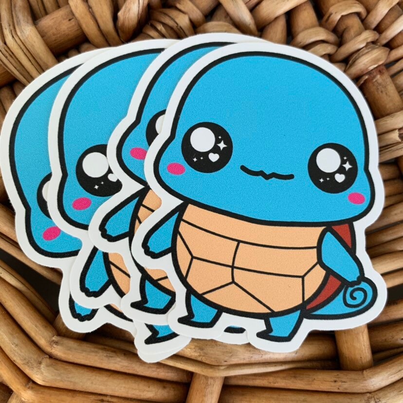 Squirtle Vinyl Sticker