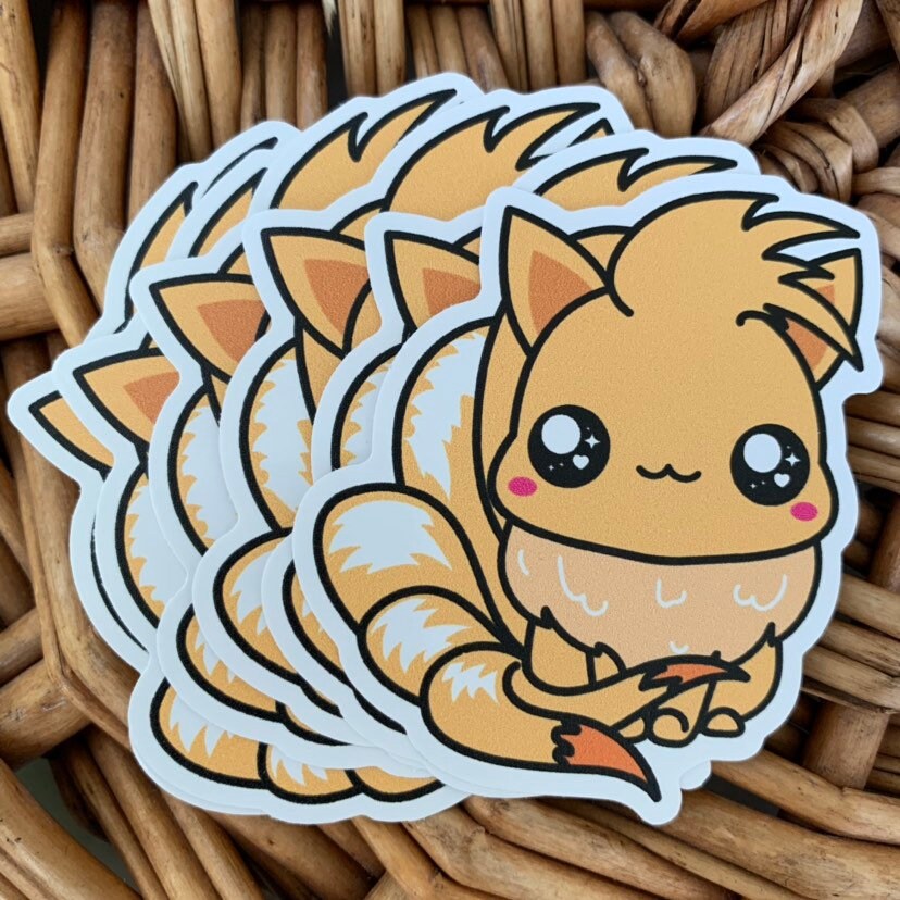 Ninetails Vinyl Sticker