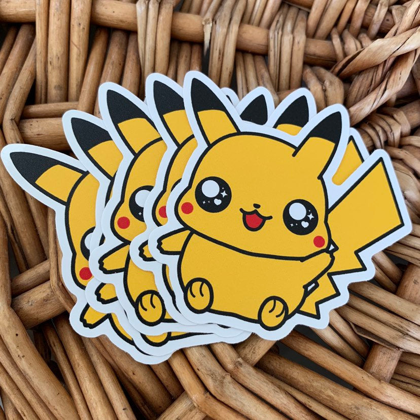 Pikachu Vinyl Sticker