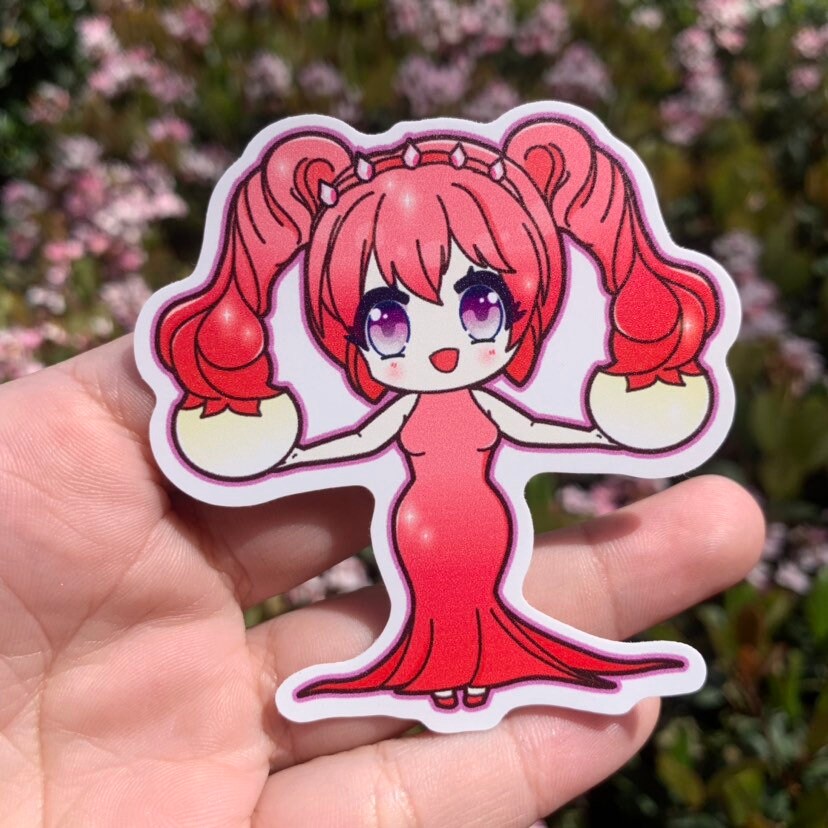 Uterus Woman Vinyl Sticker