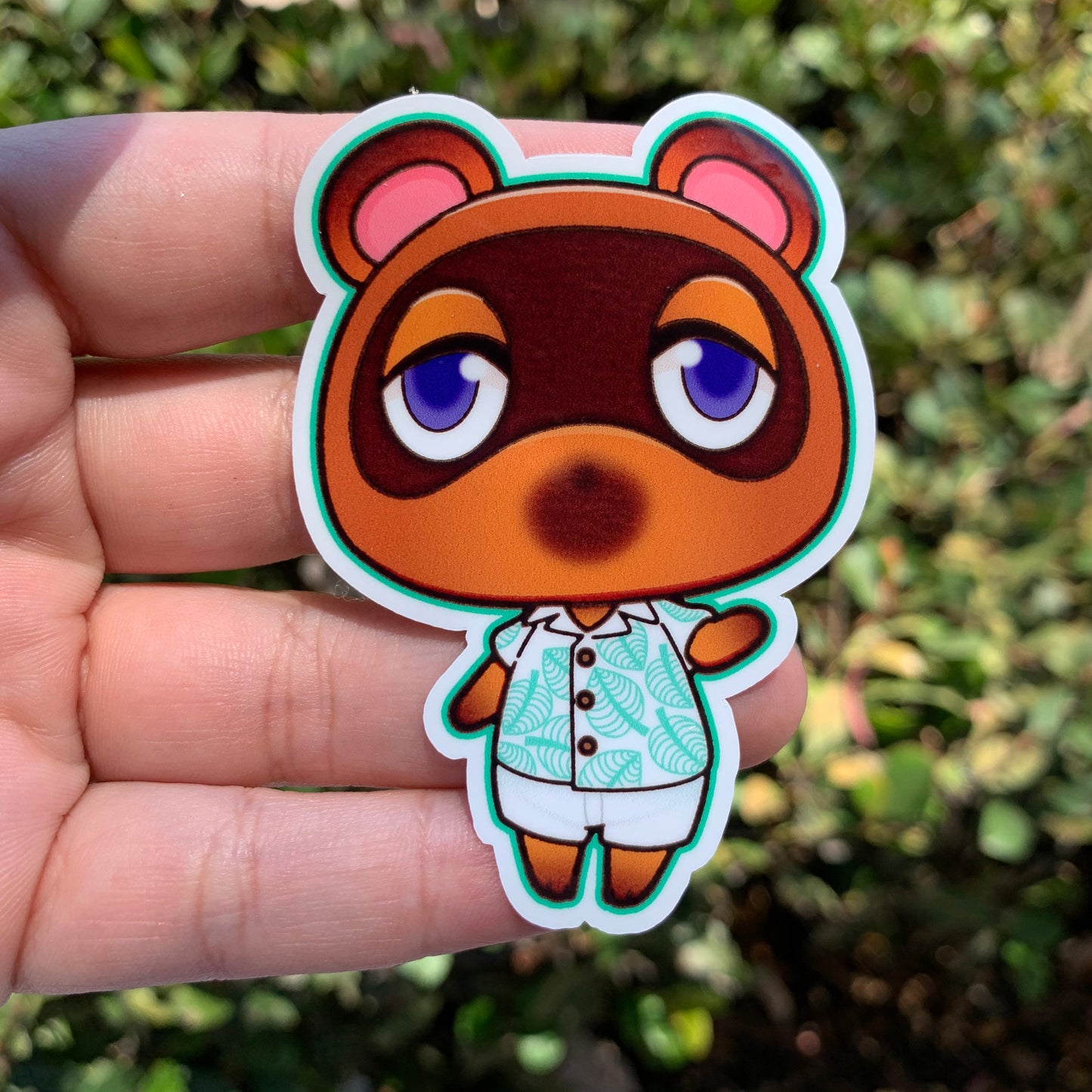 Tom Nook Vinyl Sticker
