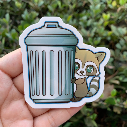 Trash Goblin Vinyl Sticker