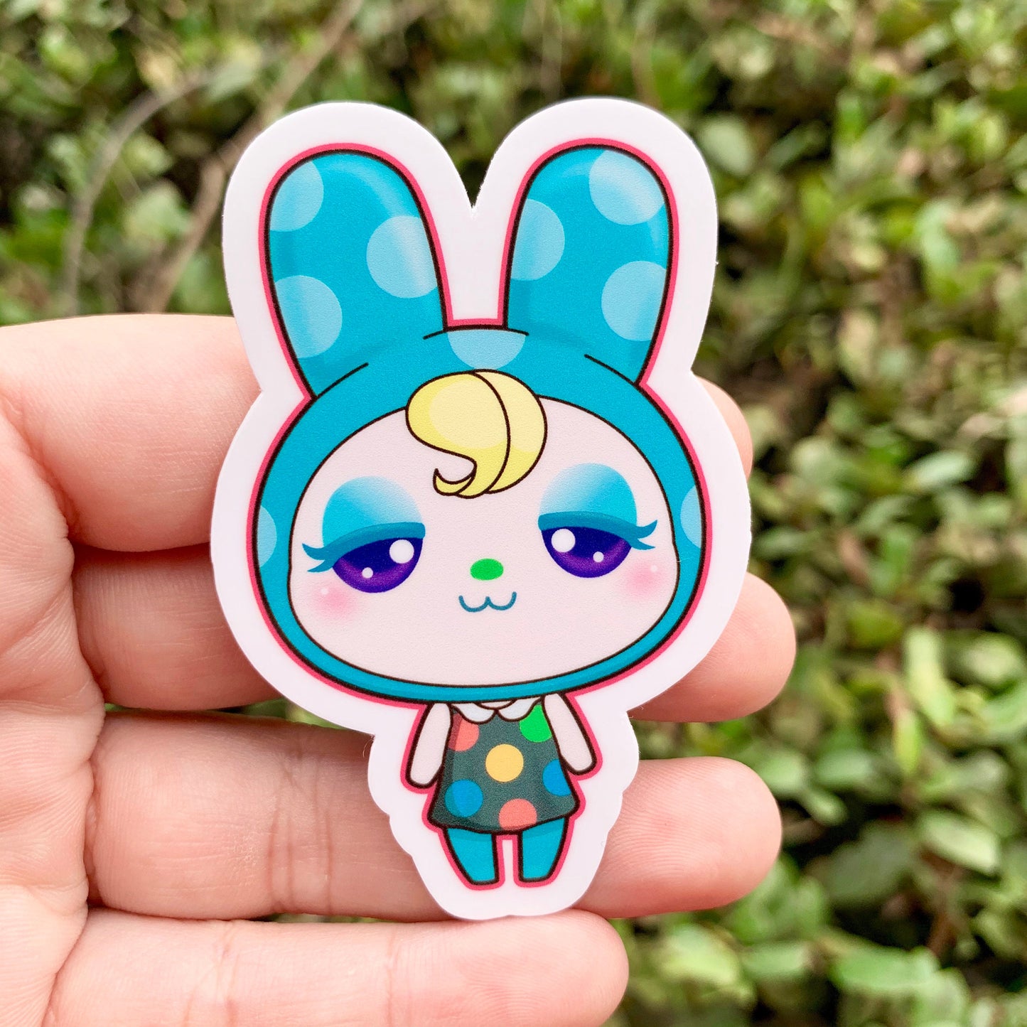 Francine Animal Crossing Vinyl Sticker