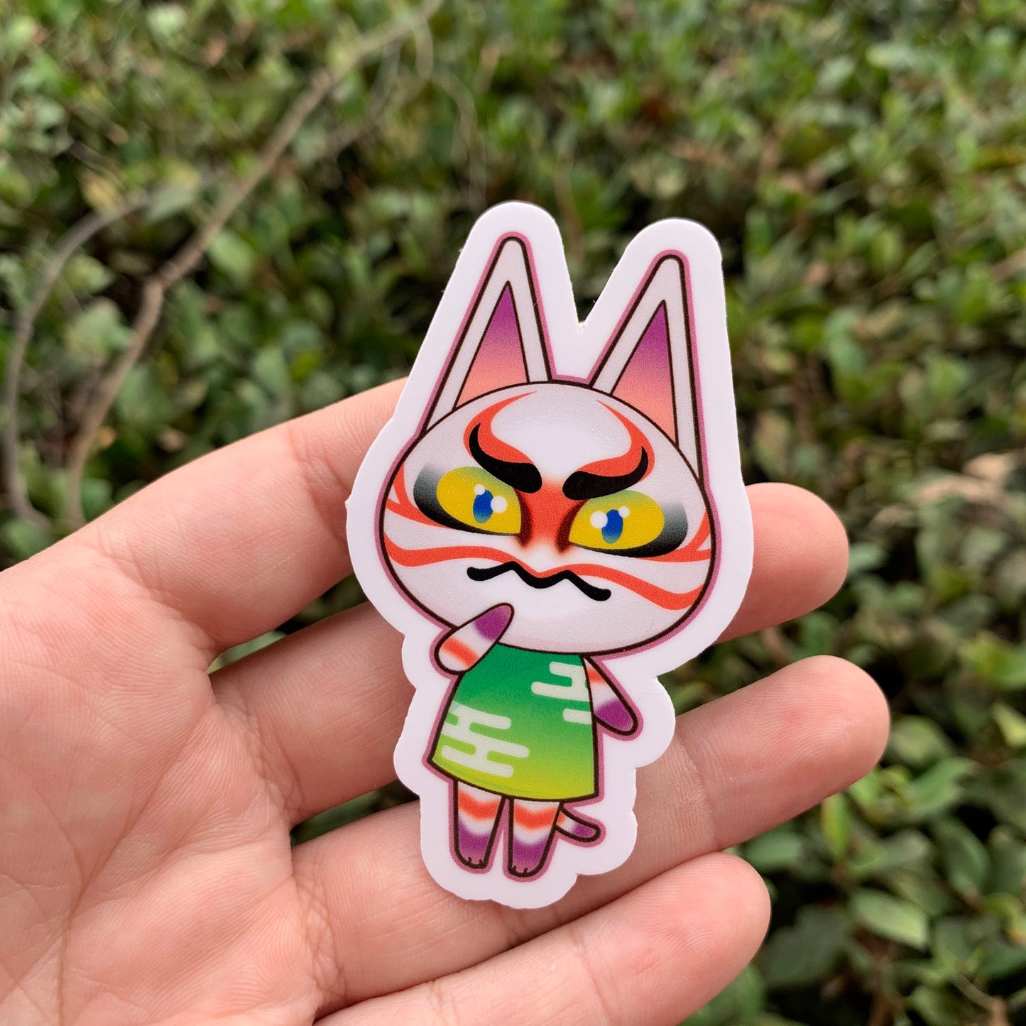 Kabuki Vinyl Sticker