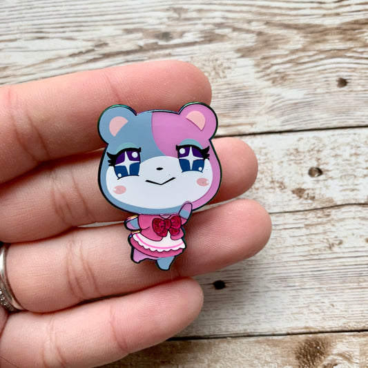 Judy Enamel Pin