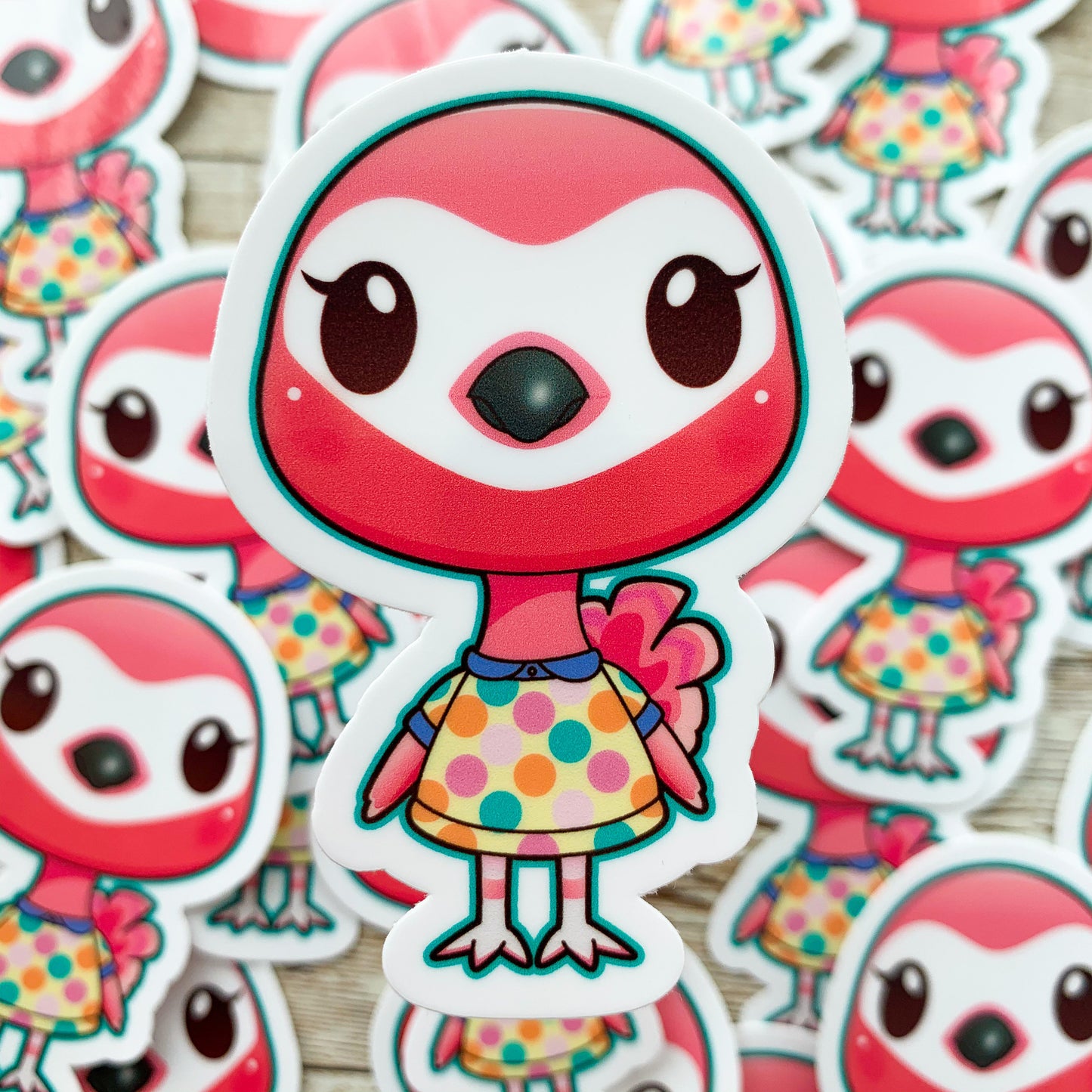 Flora Vinyl Sticker