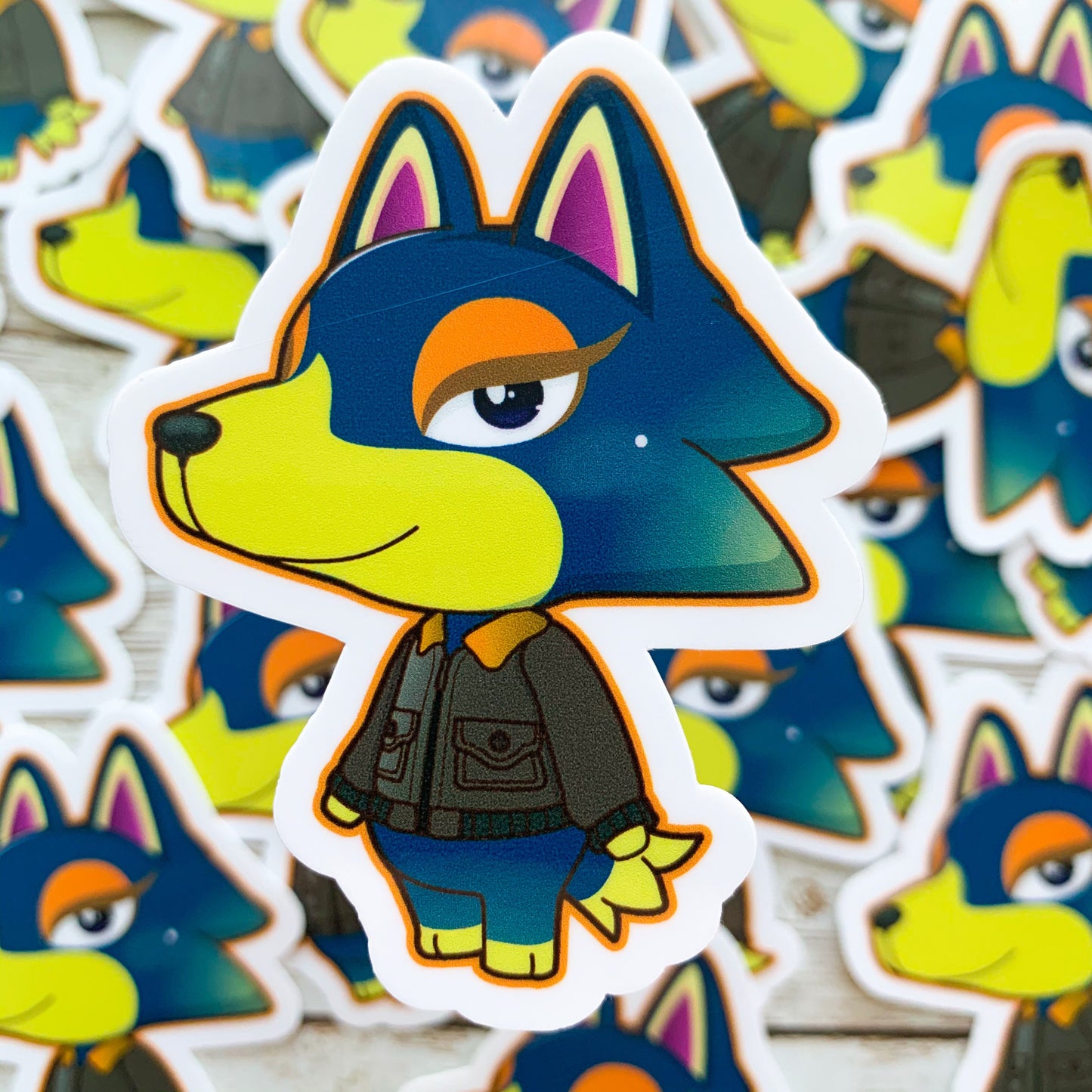 Wolfgang Vinyl Sticker