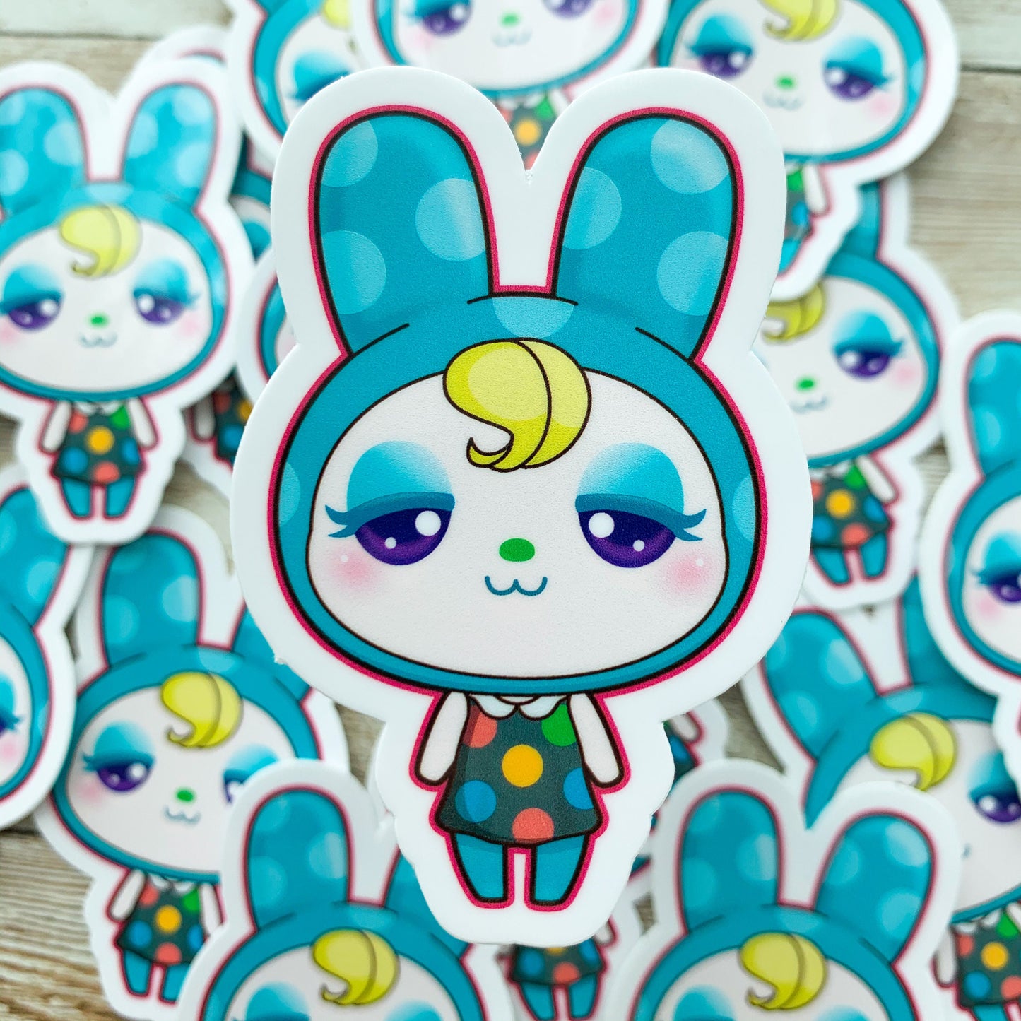 Francine Animal Crossing Vinyl Sticker