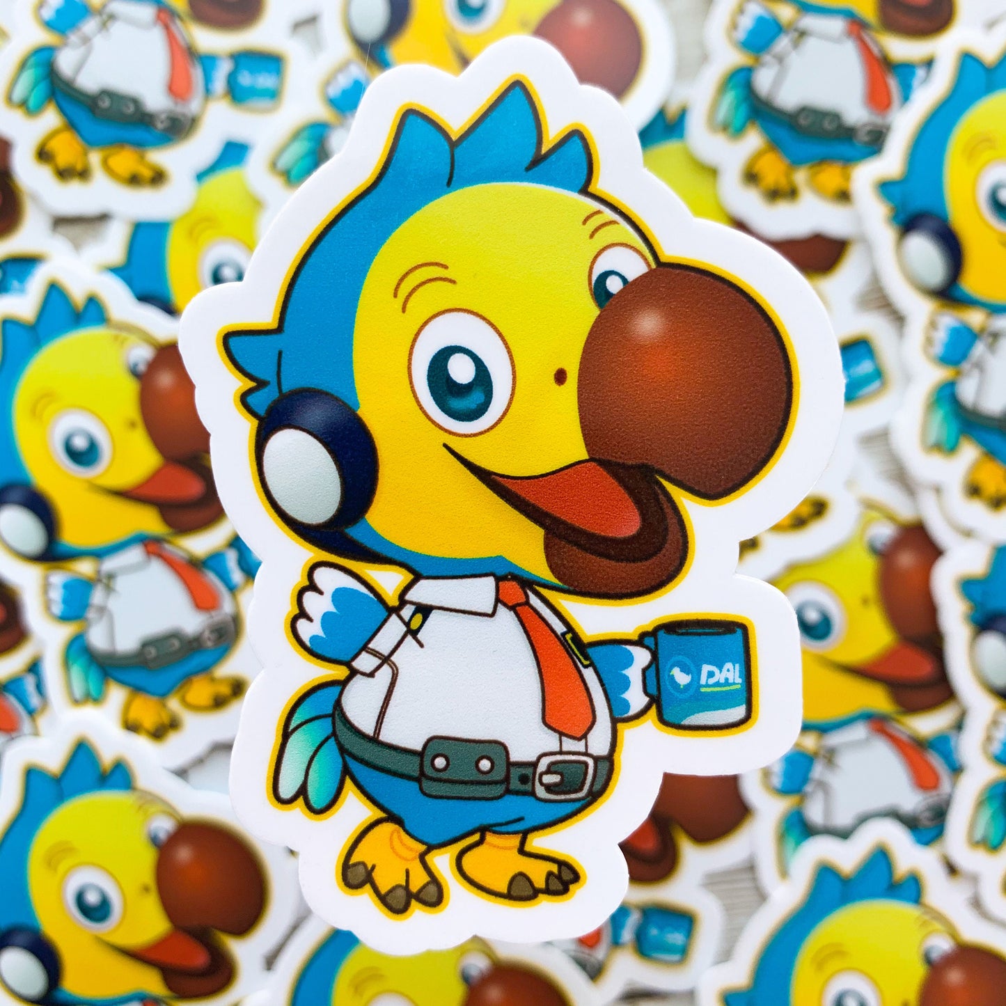 Orville Dodo Airlines Vinyl Sticker