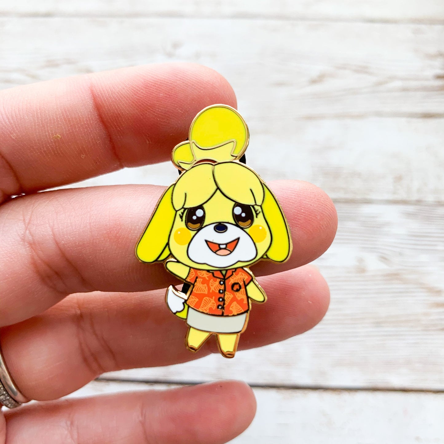 Isabelle Enamel Pin