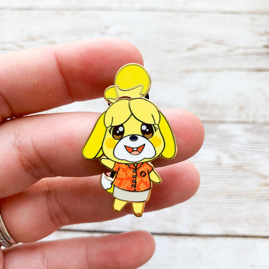 Isabelle Enamel Pin