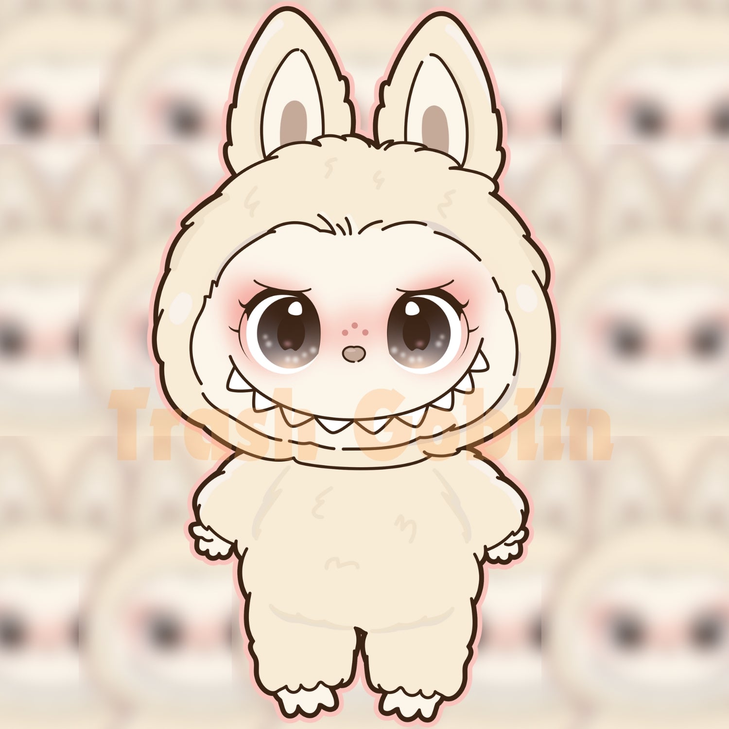 Labubu Vinyl Stickers