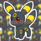 Umbreon Chibi Sticker