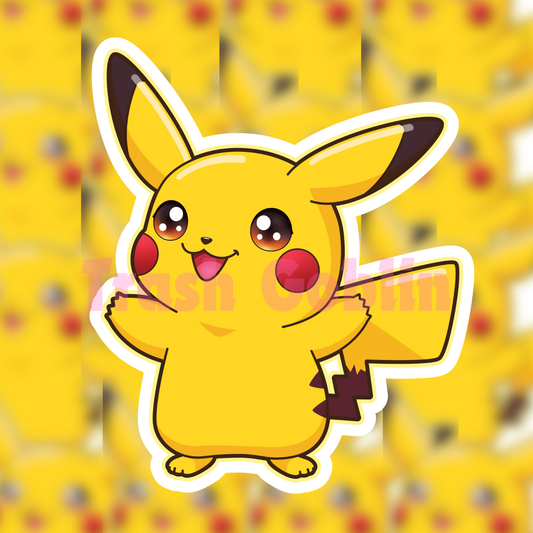 Pikachu Chibi Sticker