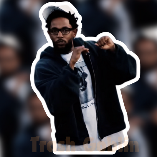 Kendrick Lamar "They Not Like Us" Vinyl Sticker