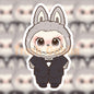 Tuxedo Labubu Vinyl Sticker