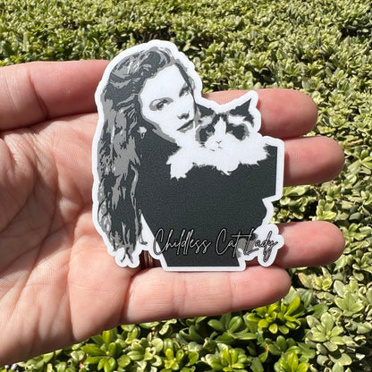 Taylor Swift "Childless Cat Lady" Vinyl Sticker