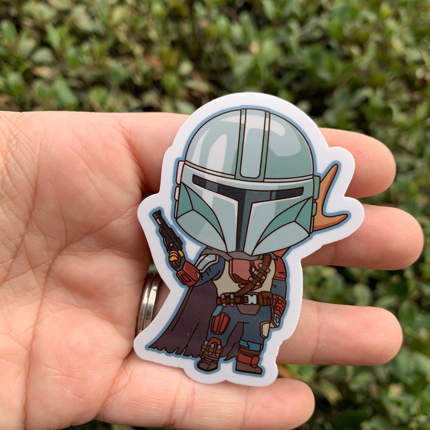 Mandalorian Vinyl Sticker