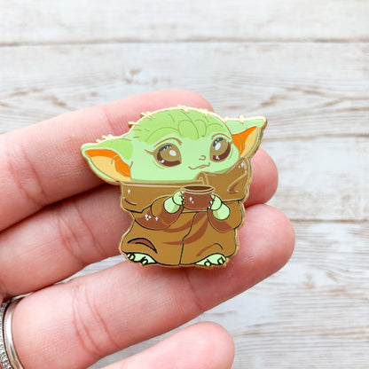 Baby Yoda Enamel Pin