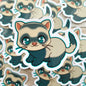Ferret Vinyl Sticker