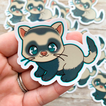 Ferret Vinyl Sticker