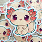 Axolotl Vinyl Sticker