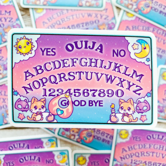 Ouija Board Vinyl Sticker