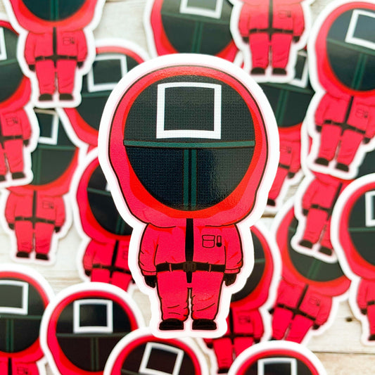 Square Guard Vinyl Sticker