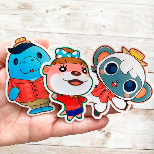 Paradise Vacation Vinyl Sticker Pack